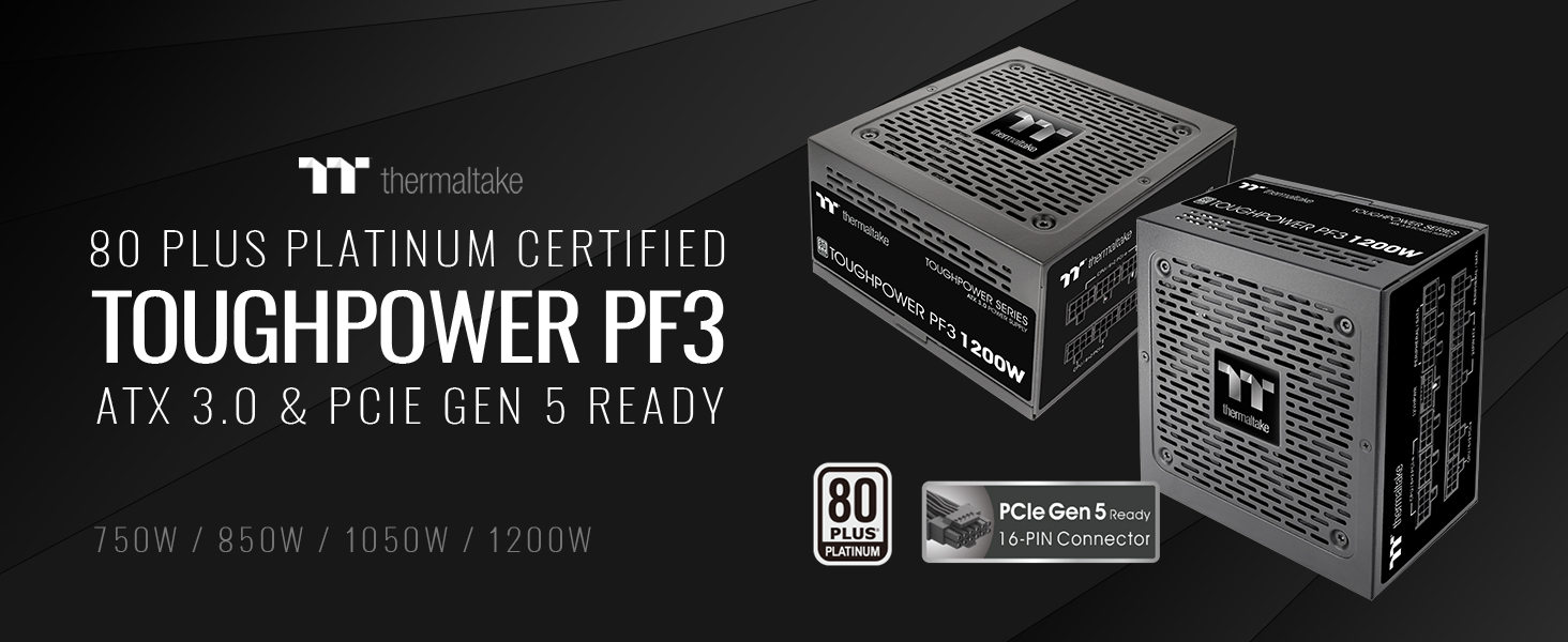 Thermaltake Toughpower PF3 1200W 80+ Platinum ATX 3.0 (PCI-E 5.0